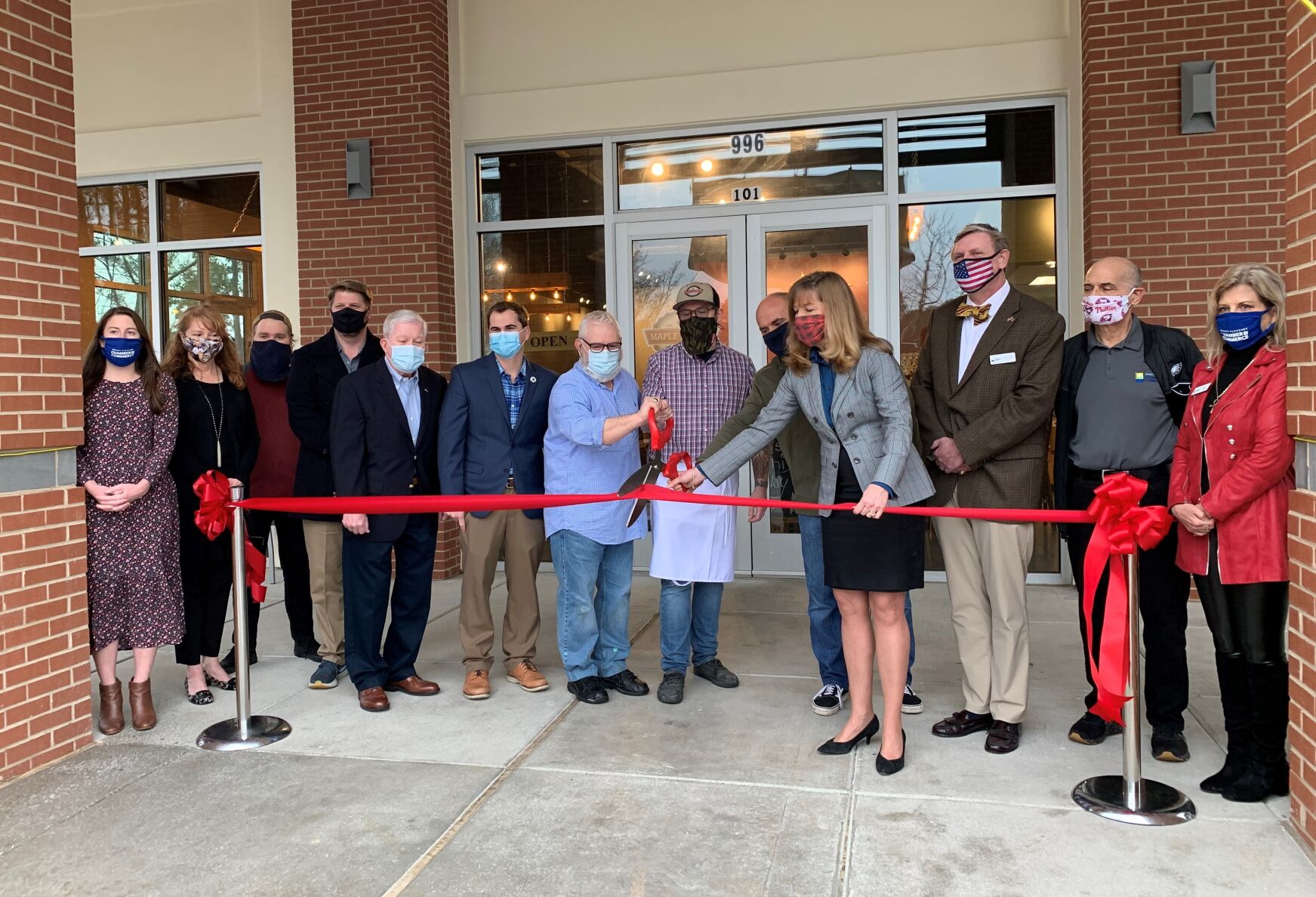 Maple Street Biscuit Ribbon Cutting